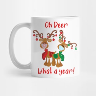 Oh Deer What a Year 2020 Christmas Mug